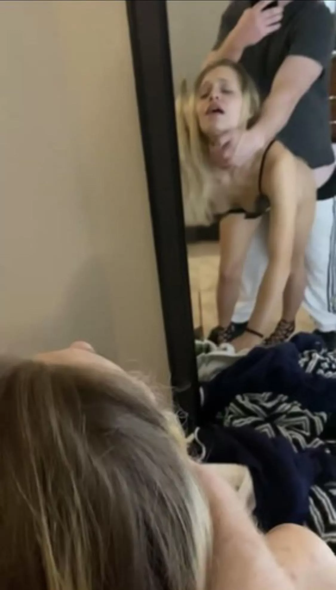 Made her watch herself get used