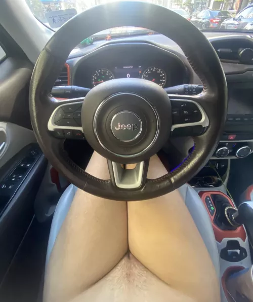 Nobody told me I need pants to drive! (f24)