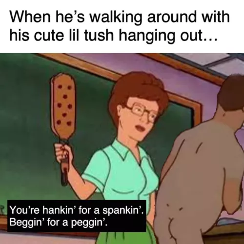 Peggy knows what's up!