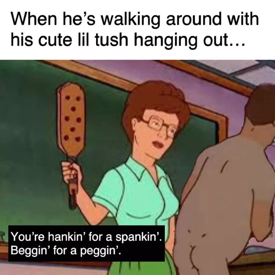 Peggy knows what's up!