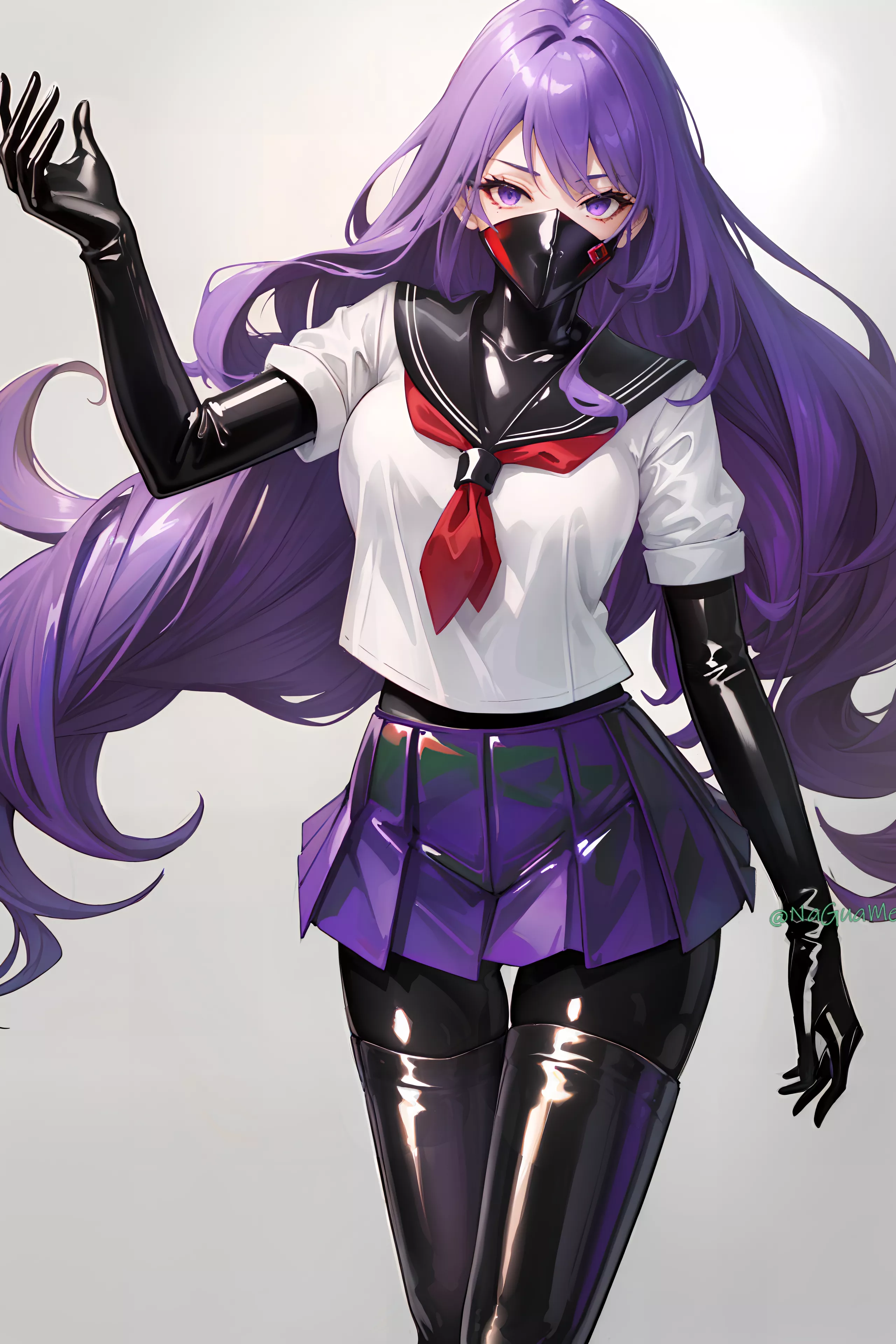 Sailor Uniform + Latex