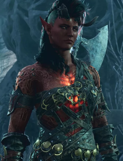 Was playing Baldur’s Gate 3 with a friend and I think I am in love.