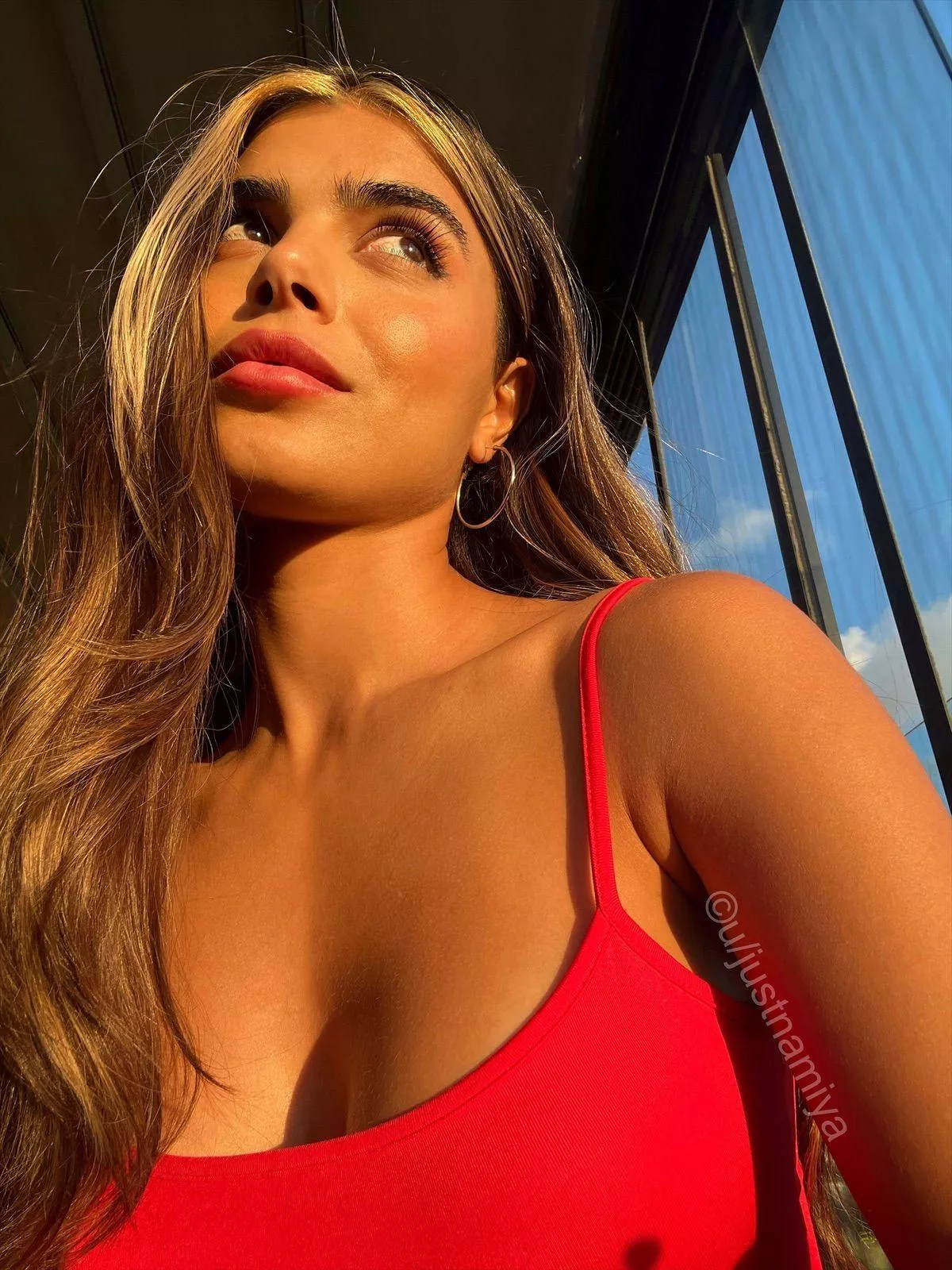 Would you fuck me between my tits