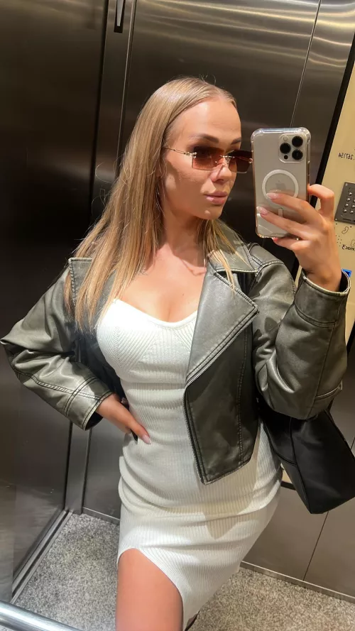 Would you like to see me in this dress on our date?