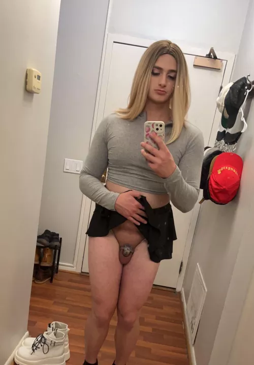 You can barely see it anymore ☺️ happy locktober ladies 💗