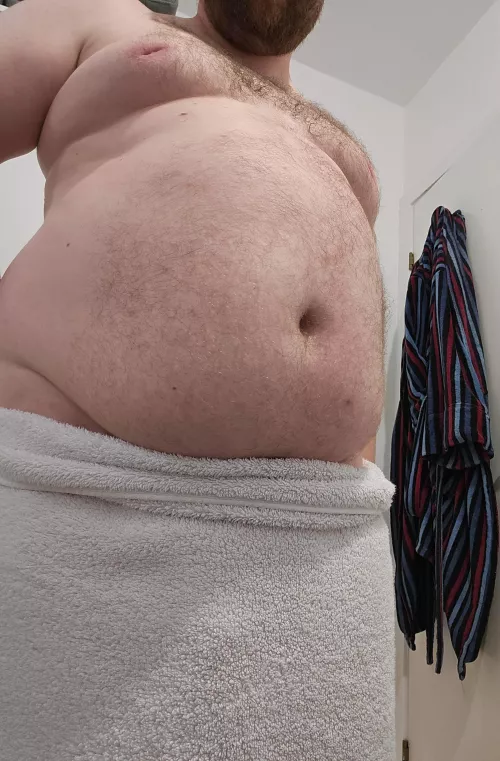 You'll have to speak up I'm wearing a towel