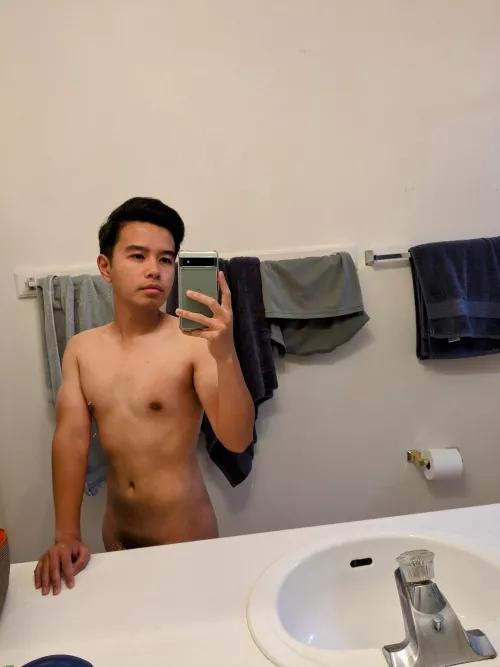 A bit shy when I show face 🙈