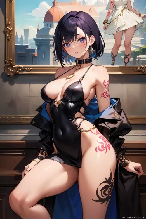 Black Dress & Jacket