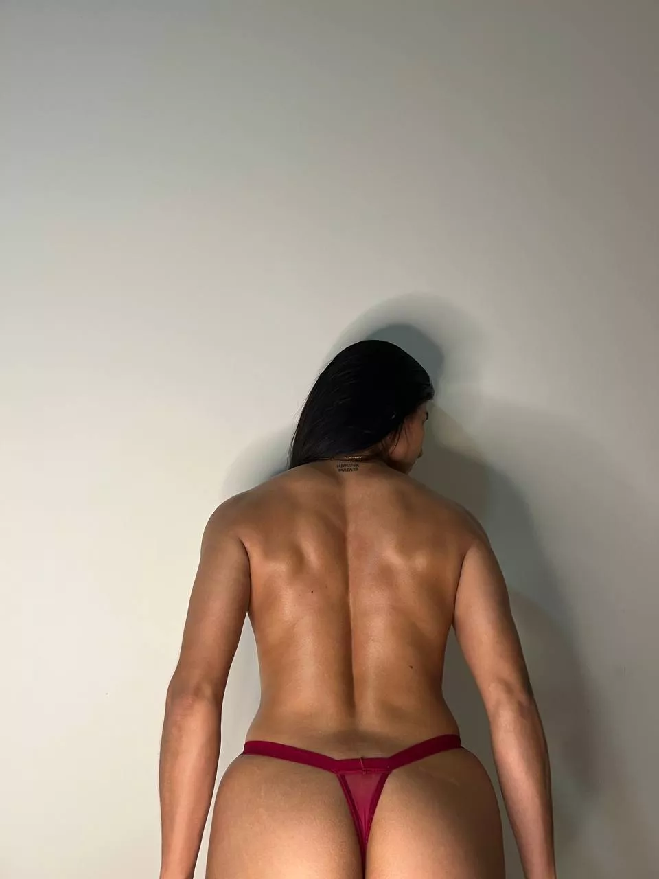 Describe my buff body in one word