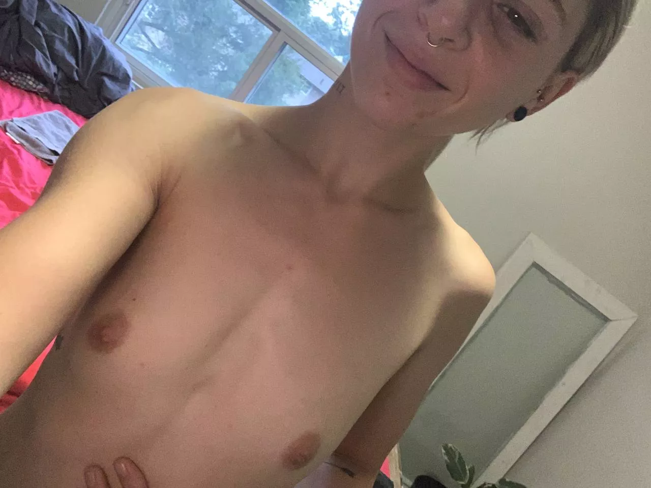 hope my almost no boobs can be your type