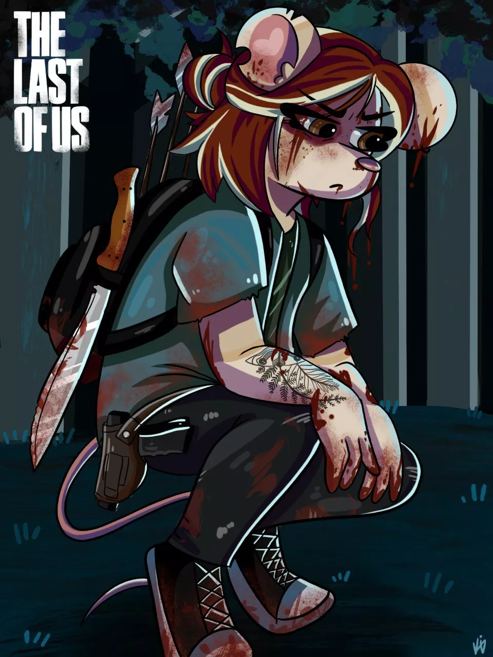 I dedicated to making this art for myself, the last of us is my favorite game ever! and yours?