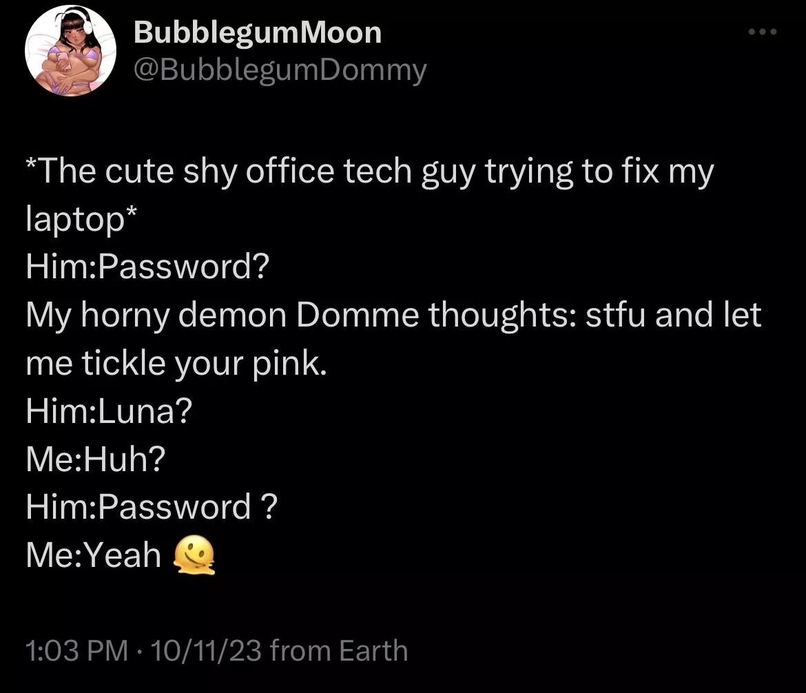 I Have a One Track Mind