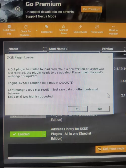 My skyrim keeps shutting down whenever I try to save