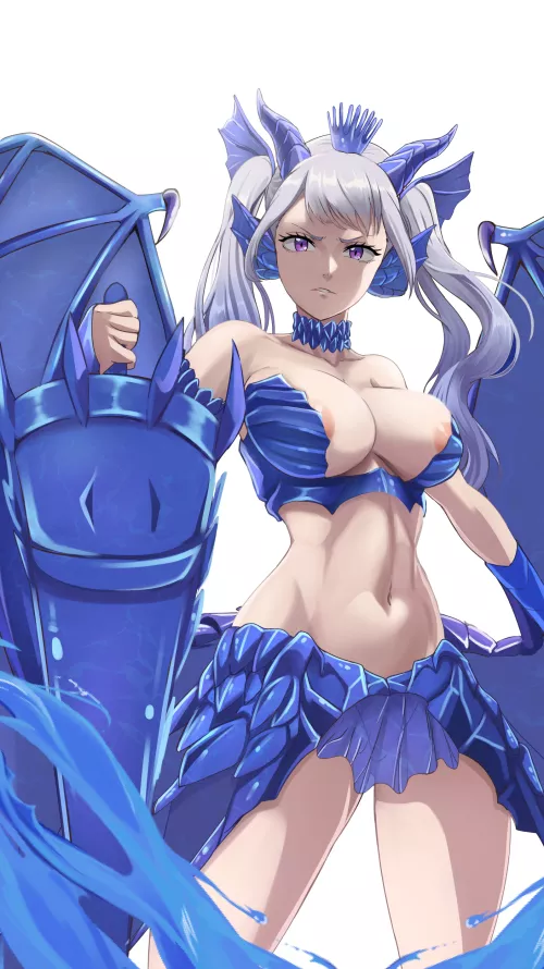 Noelle Silva dragon form [black clover]
