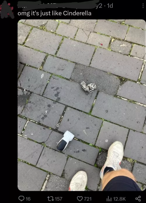 The princess will find Cinderella and place their cock cage back on them, then they'll live happily ever after