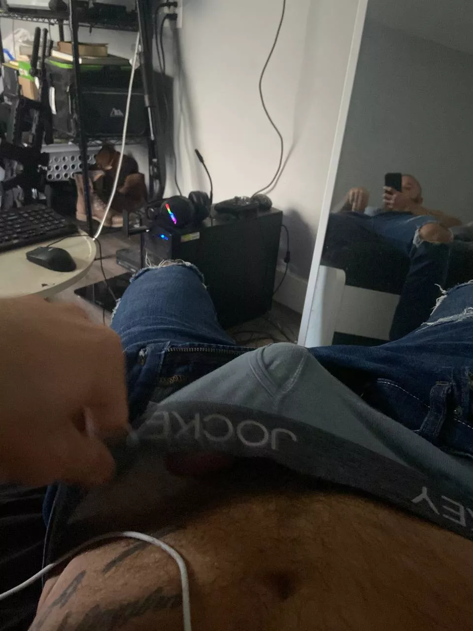 Think this would noticeable at the gym?