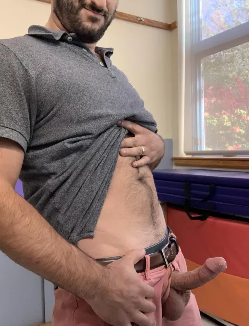 Waiting to get out of work and get into you