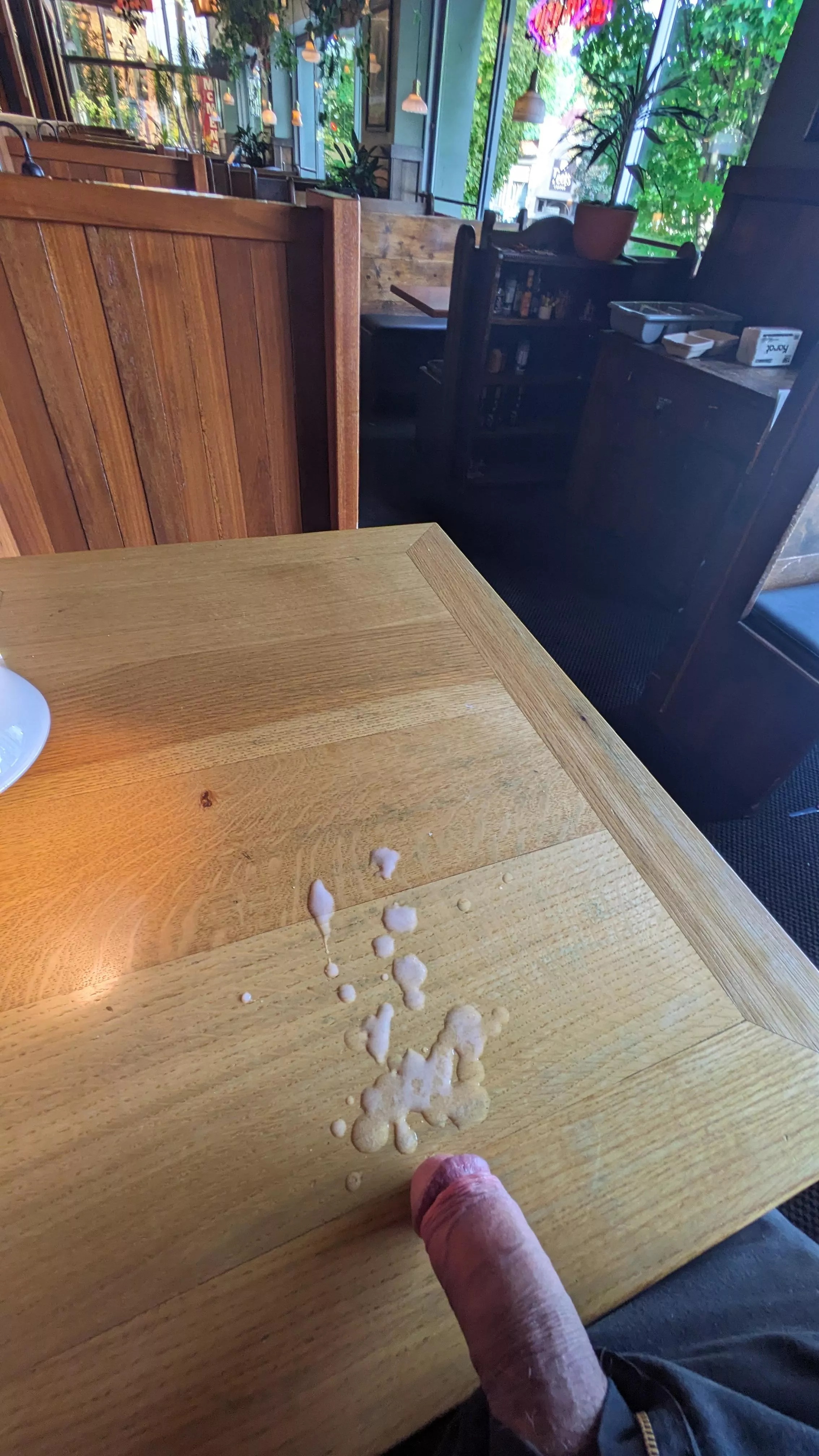 Whoops...I need to clean this up before the server comes back 🥵🥵🥵