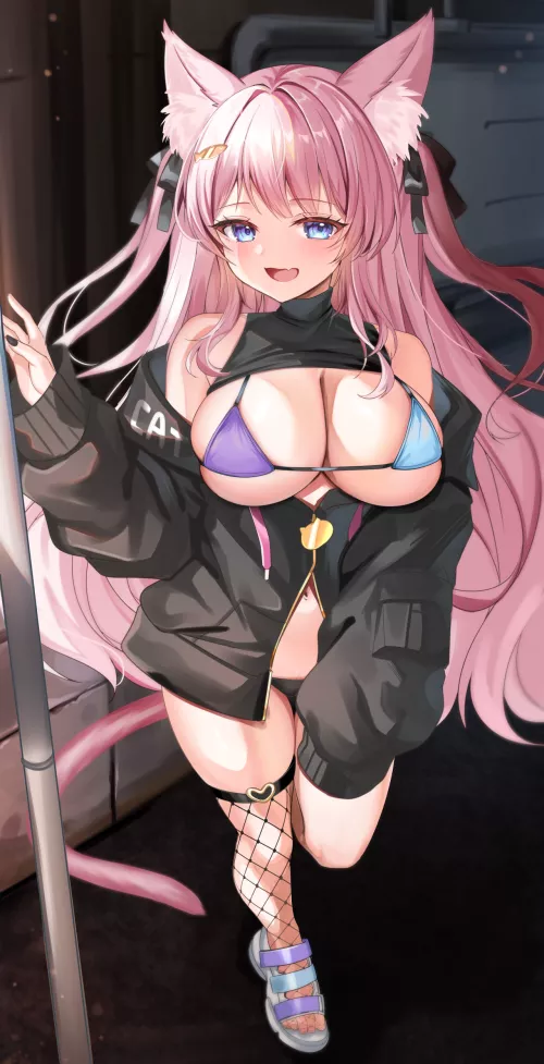 Busty pink kitty (ktsk_pachi)