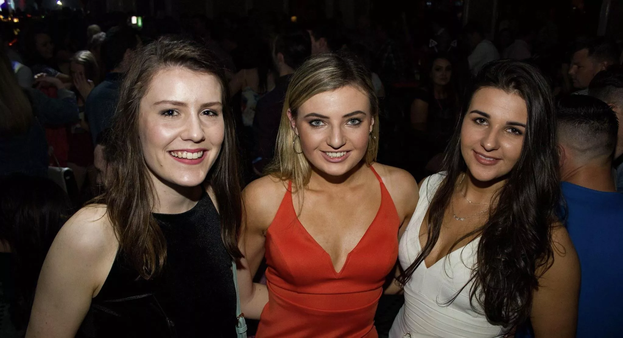 Club girls (Middle and Right are sisters)