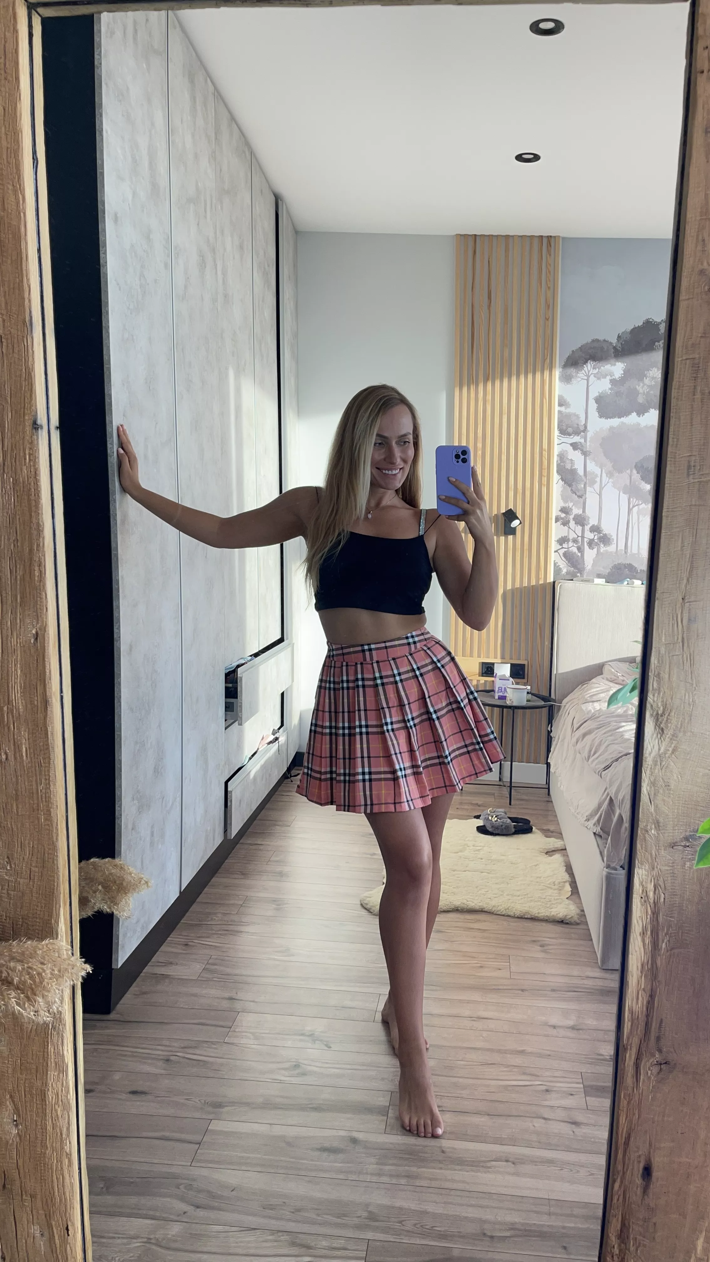 Enjoy the legs please