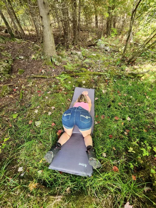 [f] there's something about yoga in the deep woods