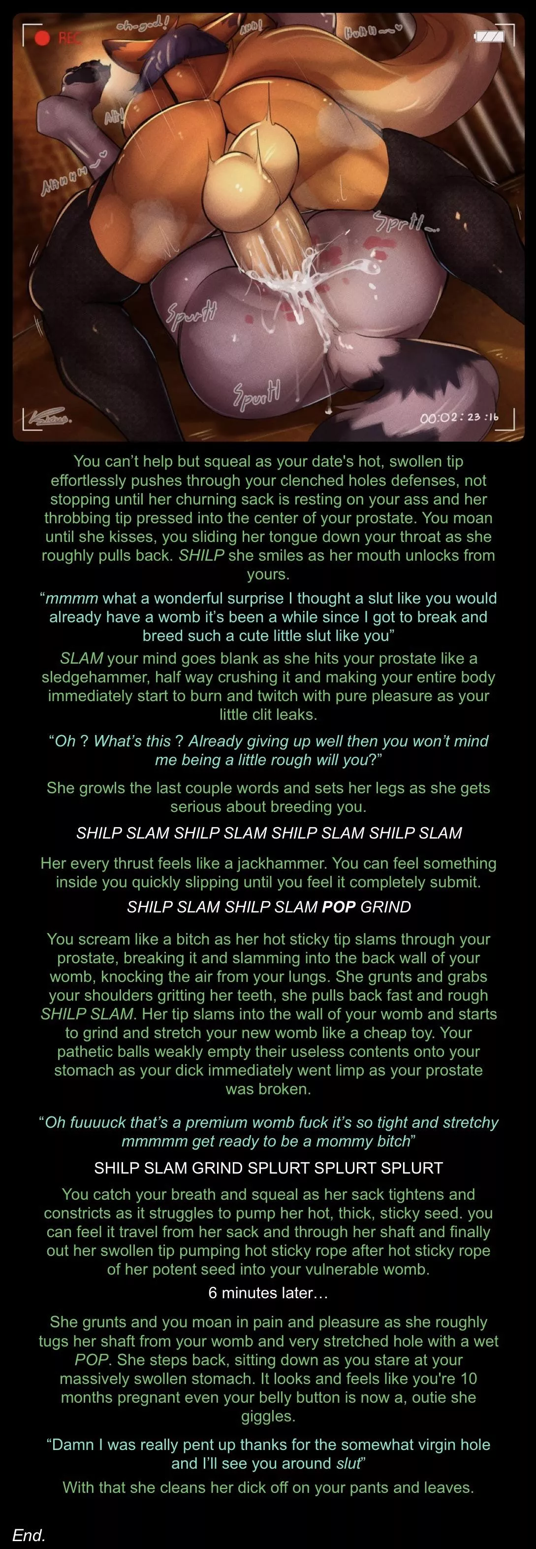 First Date [rough] [impreg] :3