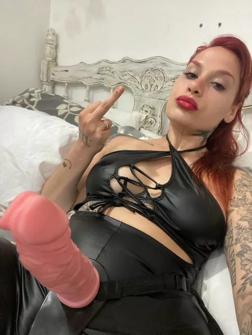 I'm gonna fuck you so hard you will beg me to stop...will I stop? Maybe