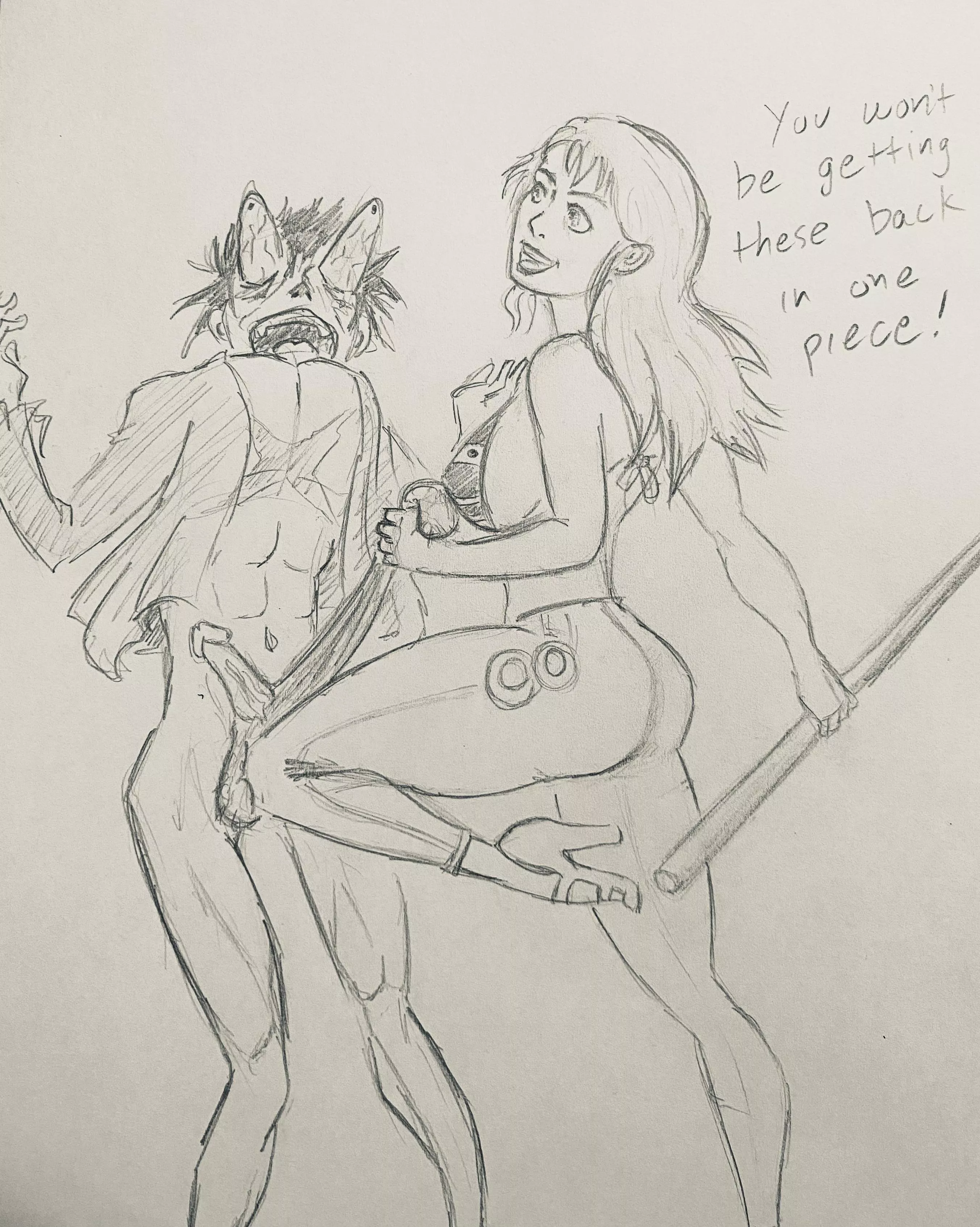 Nami busting some balls