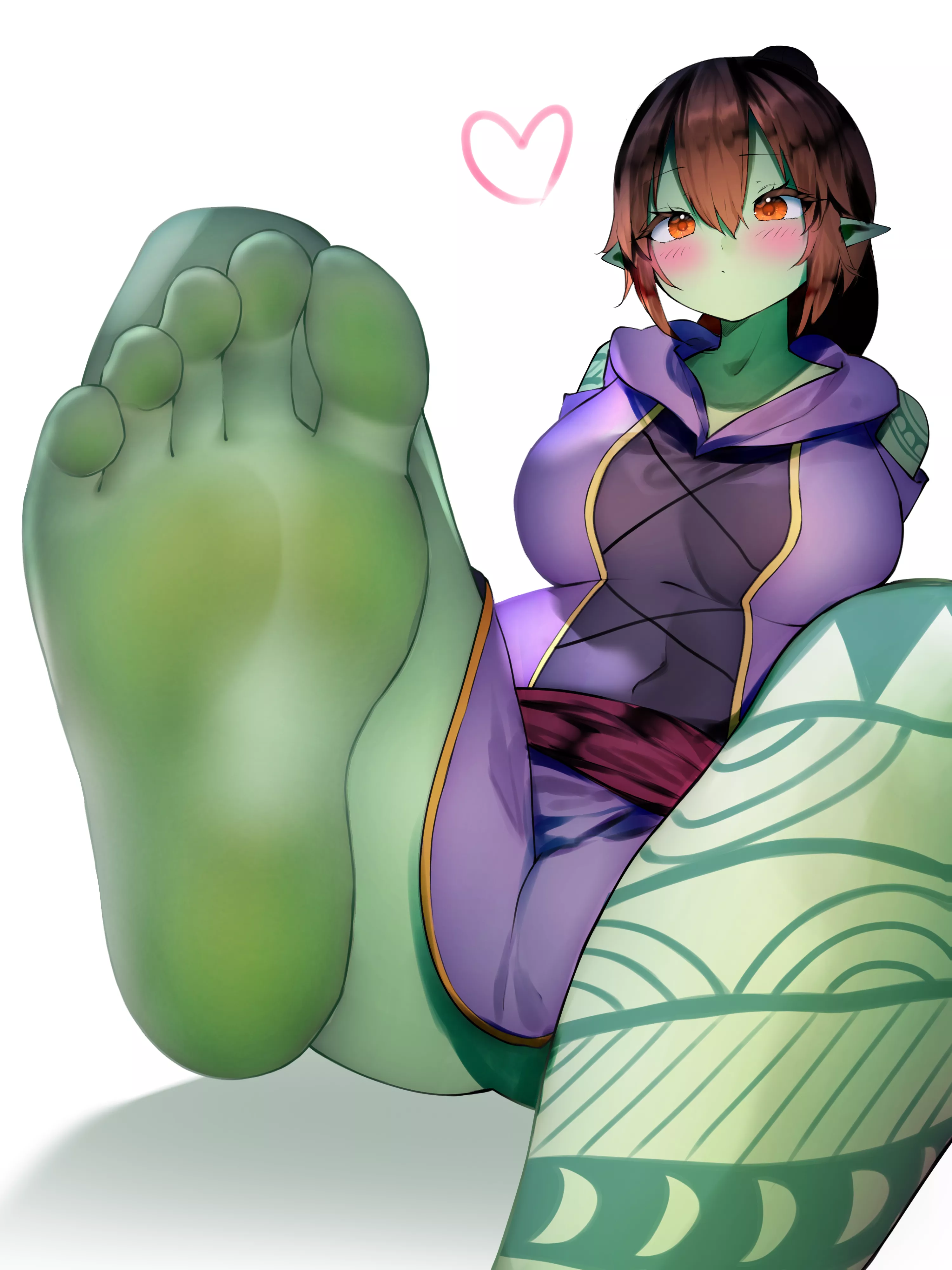 orc girl's feet [original]