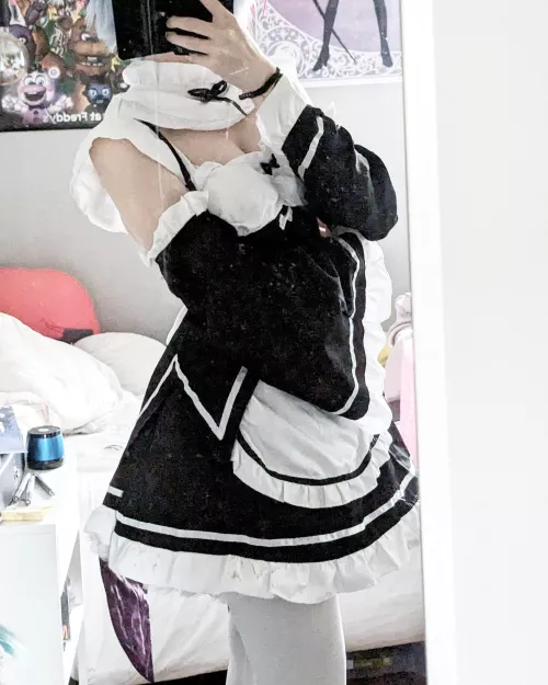 Rem cosplay by me :>