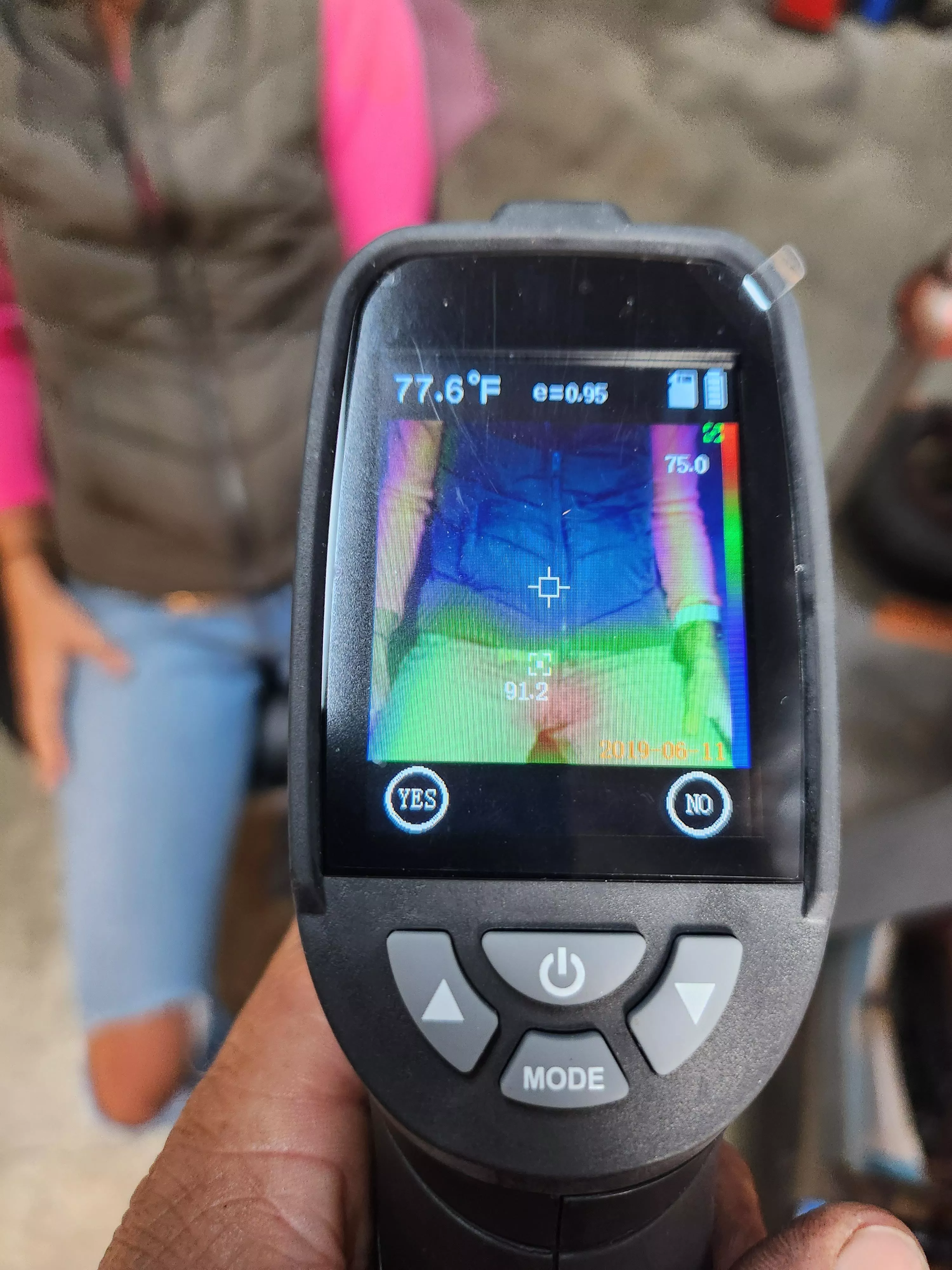 She is hot and ready