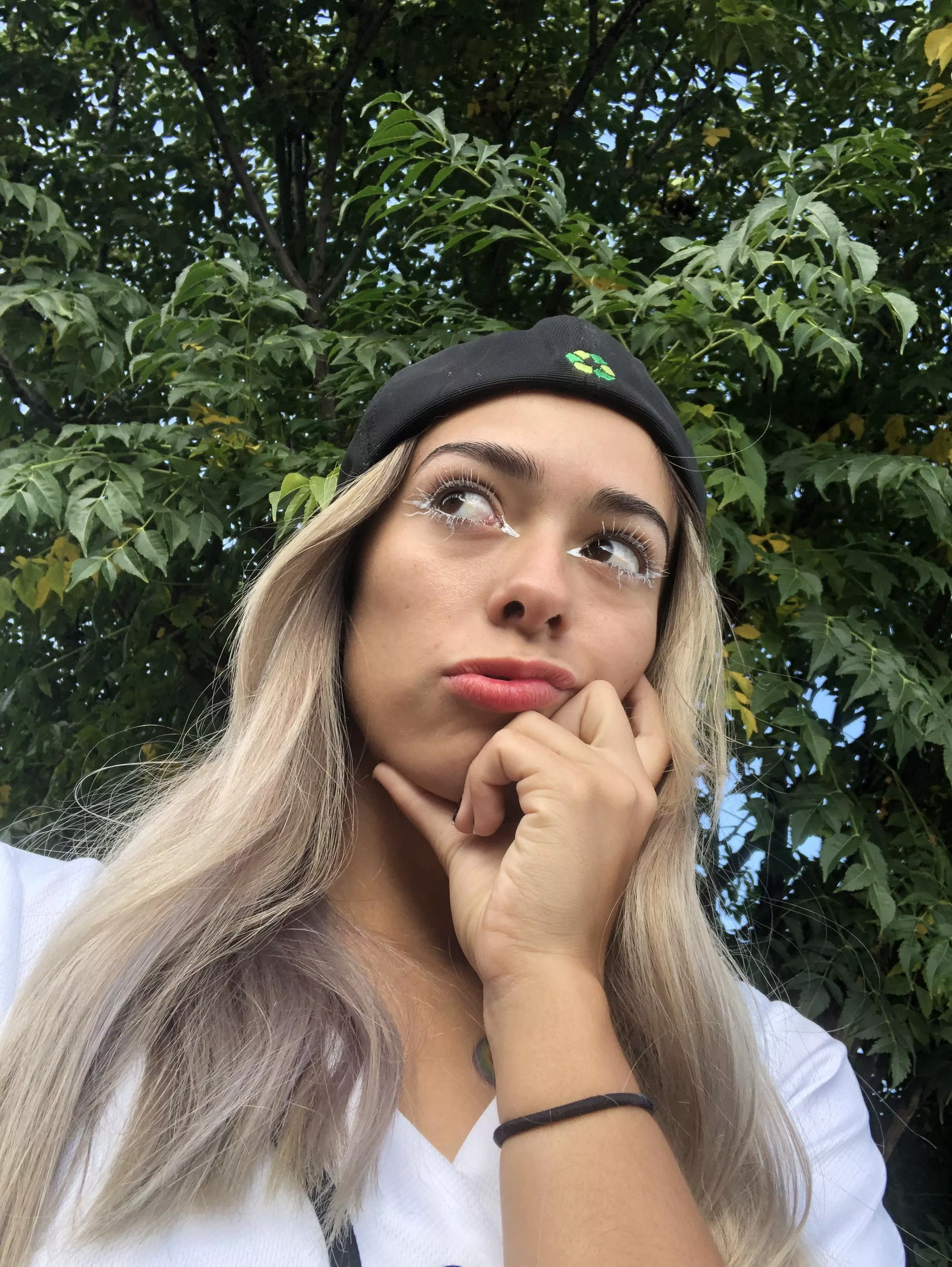 Went out with my experimental make up look