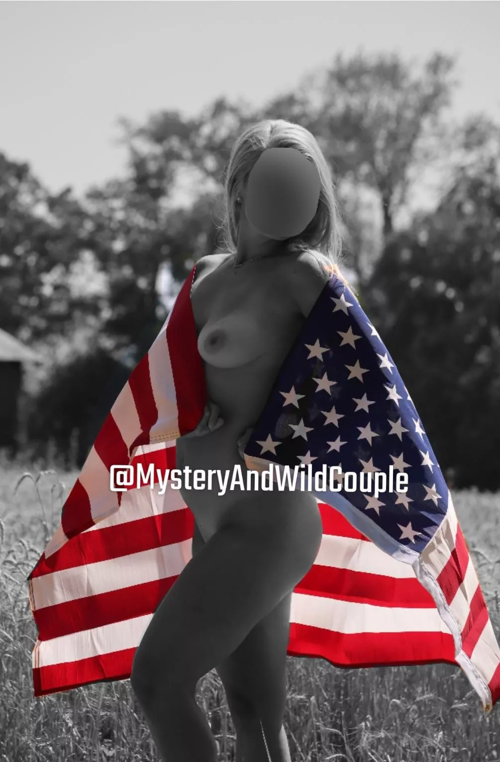 Wife and I had a patriotic photo shoot? Should I post more?