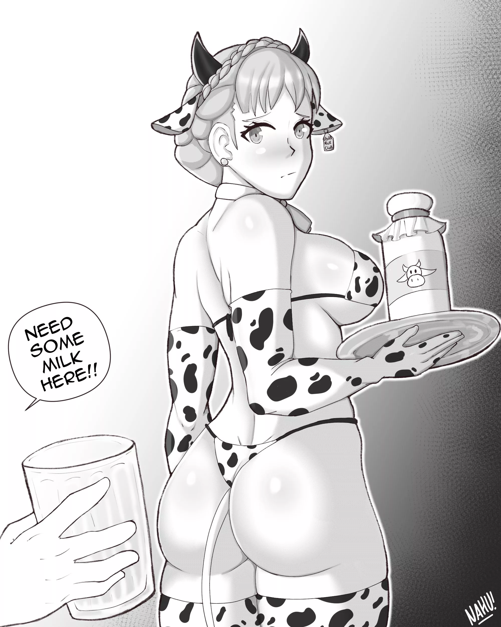 Cowkini Marianne (By @CapRedNahu) [Commission]