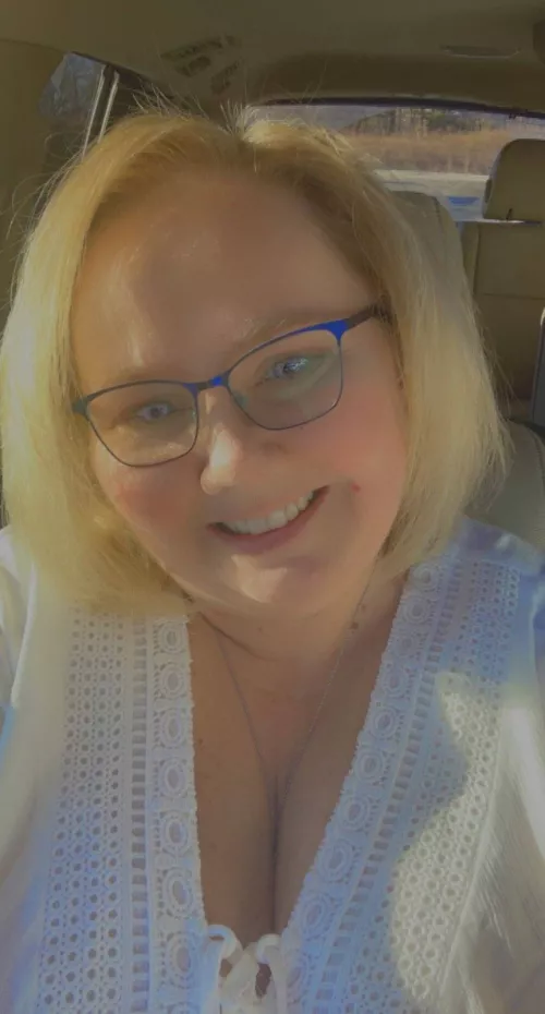 Feeling cute in the truck