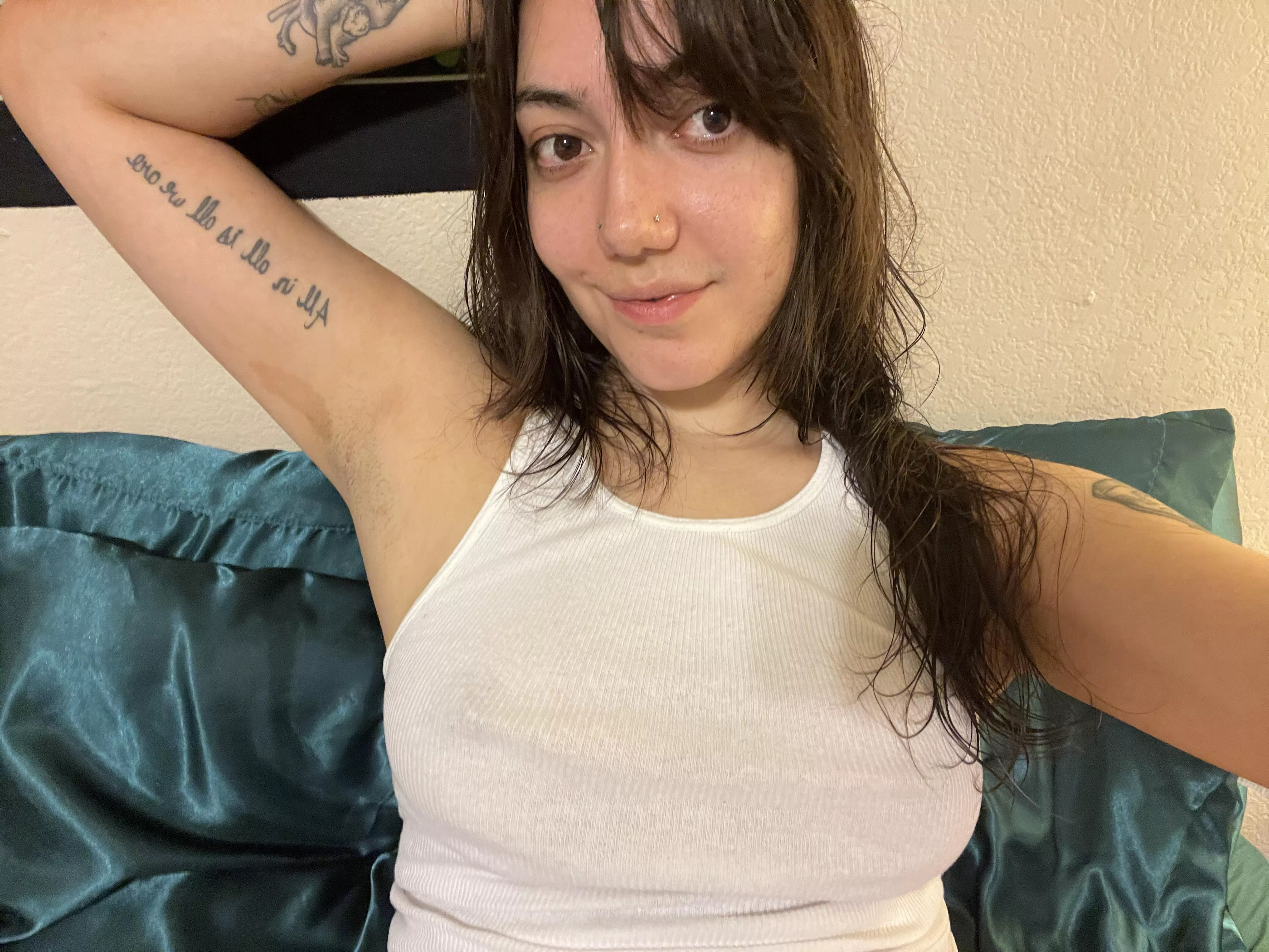 Fresh out of the shower :)