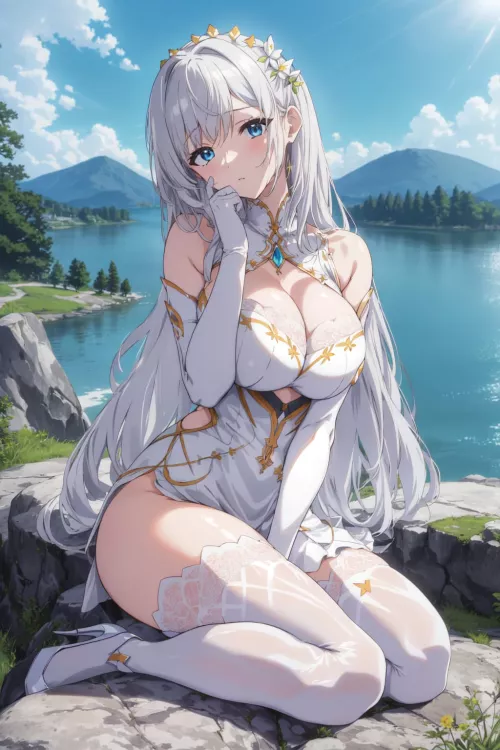 Golden White Princess