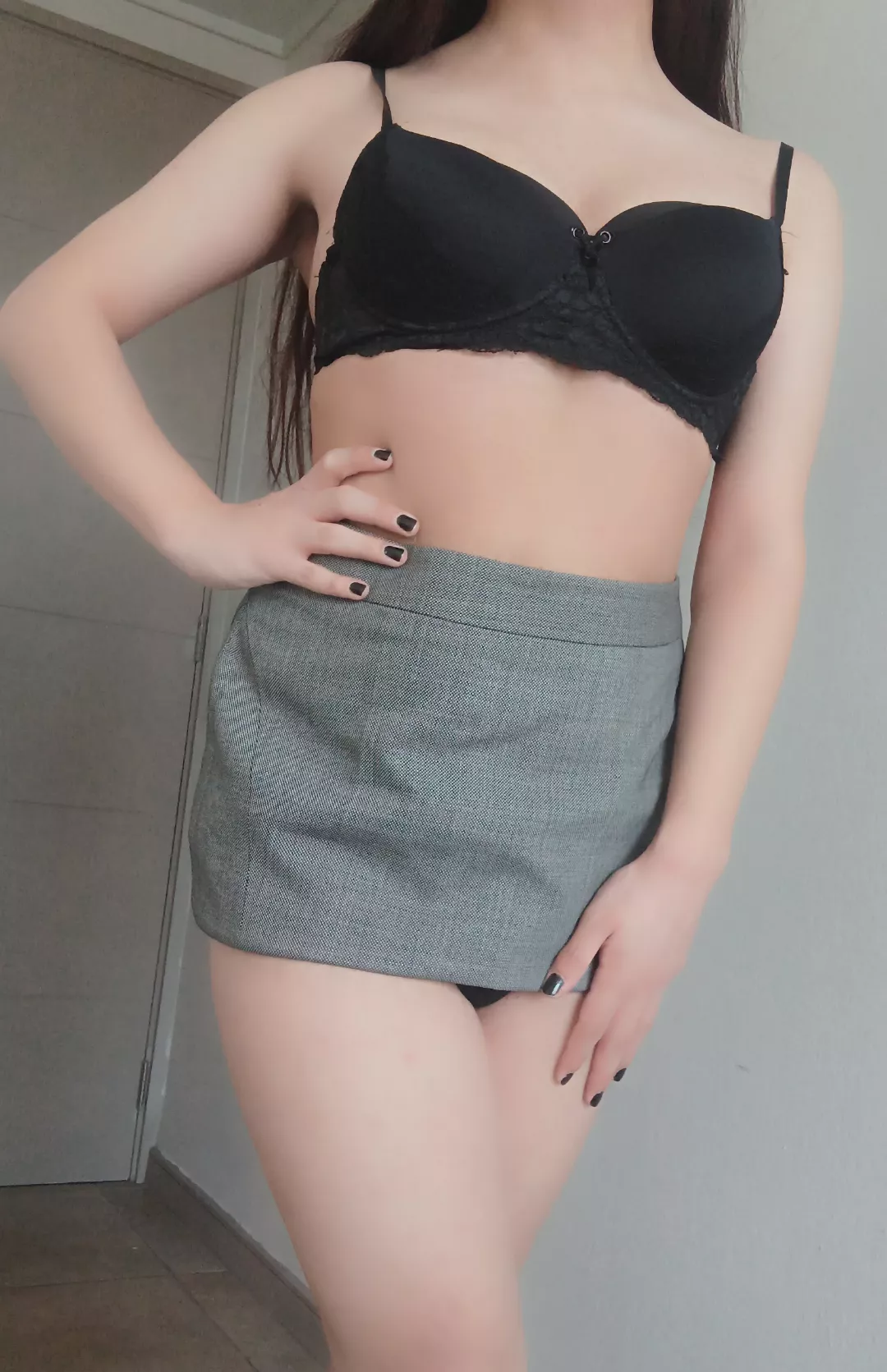 I love this skirt, is so comfy🖤