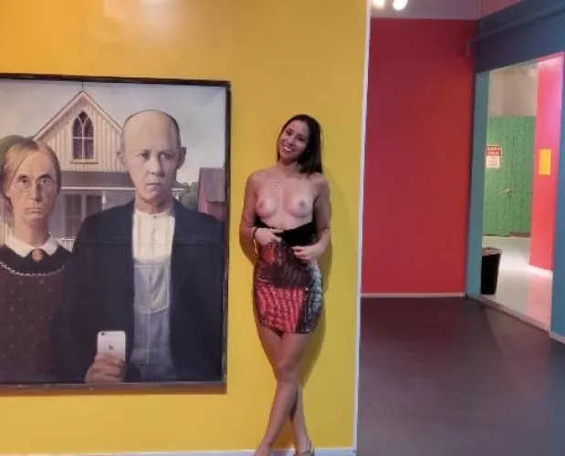 I’m surprised I didn’t get kicked out of this museum xD