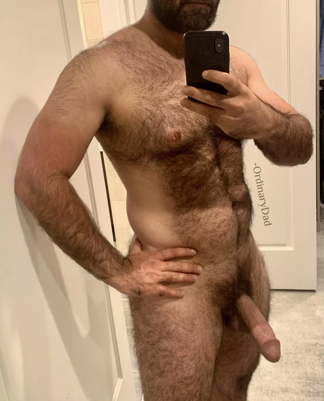 Just your average hairy dad…