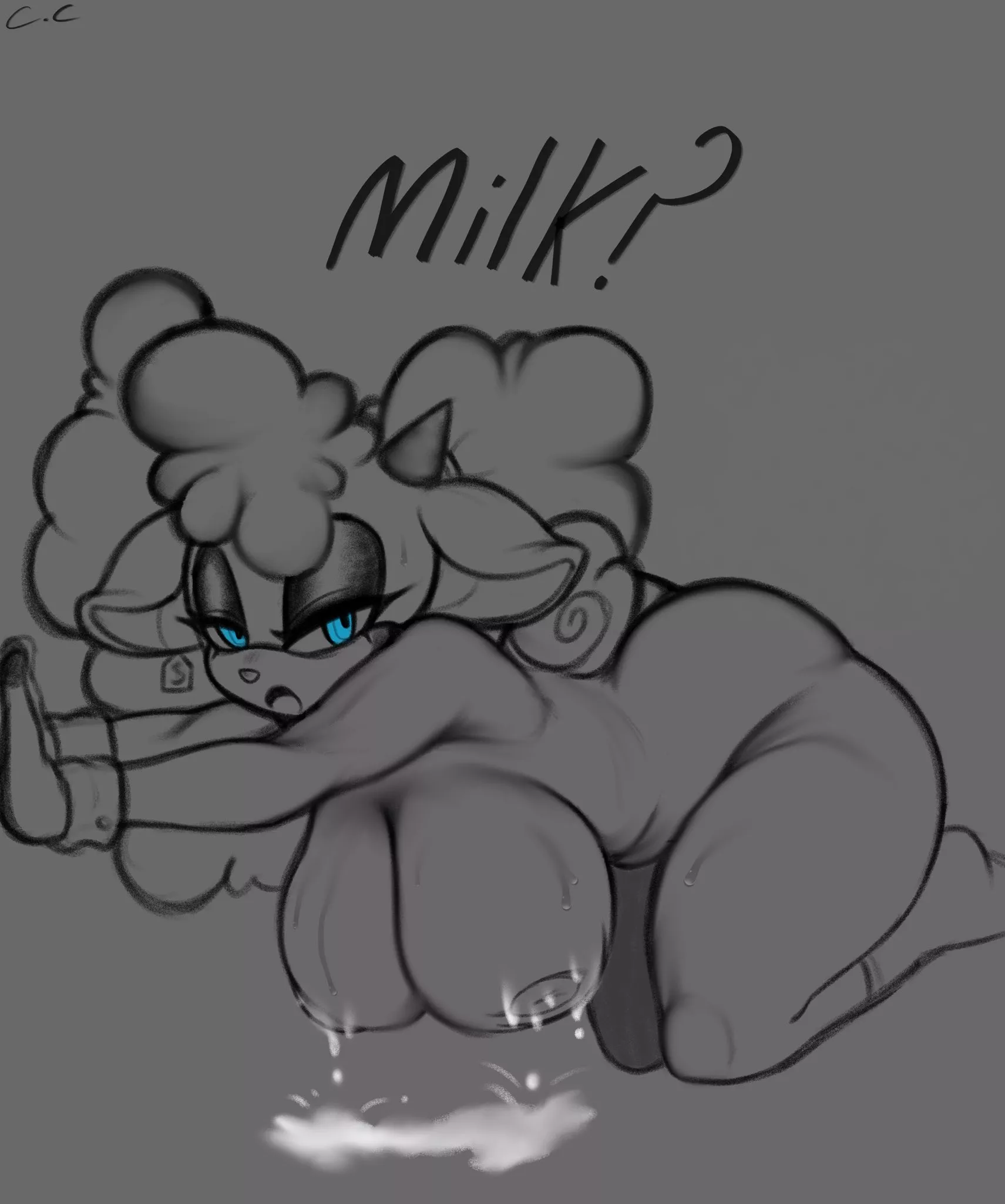 Lanolin down at the farm (Artist:ChampChidi)