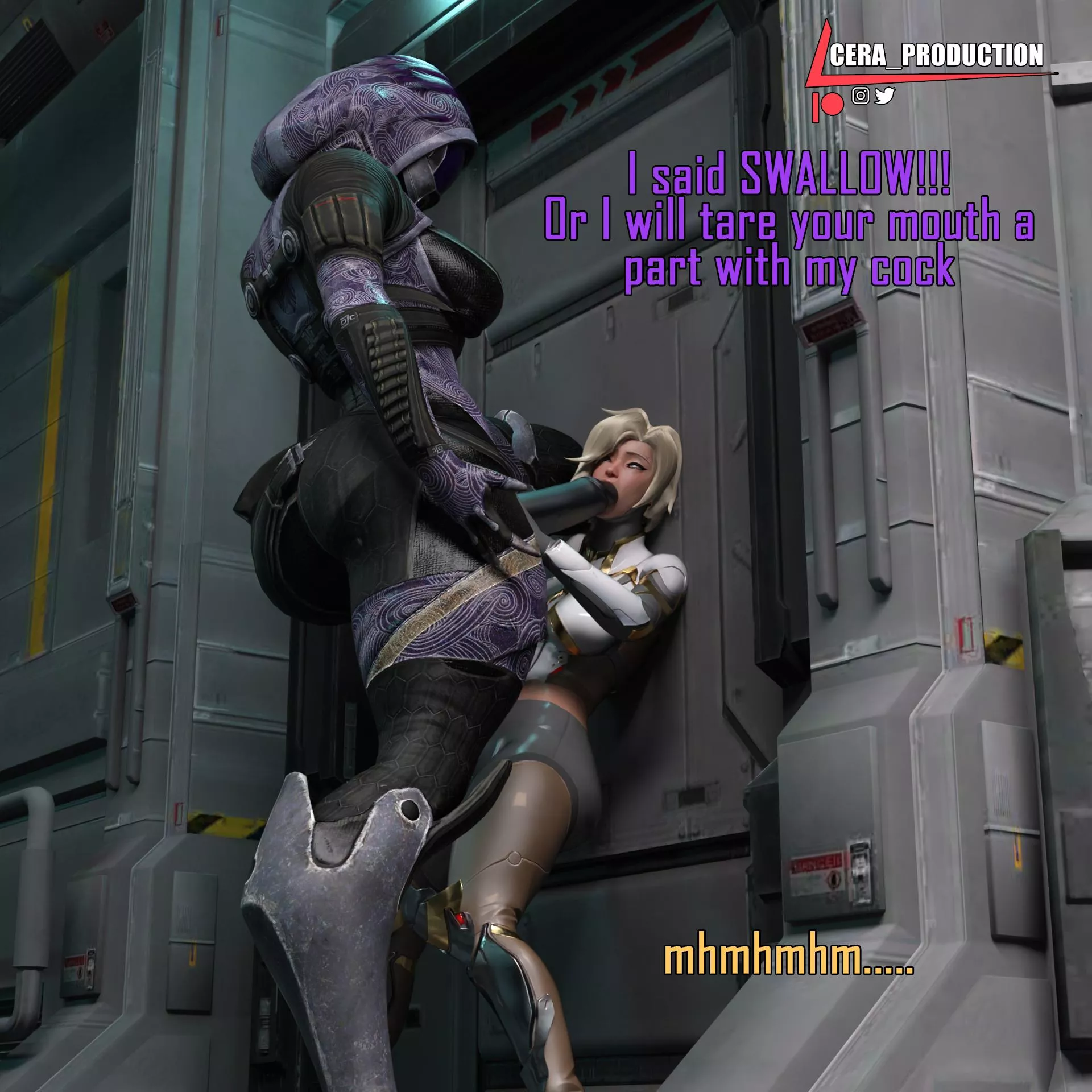 Mercy x Tali (cera_production)
