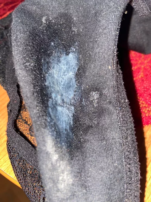 Mom’s creamy panties