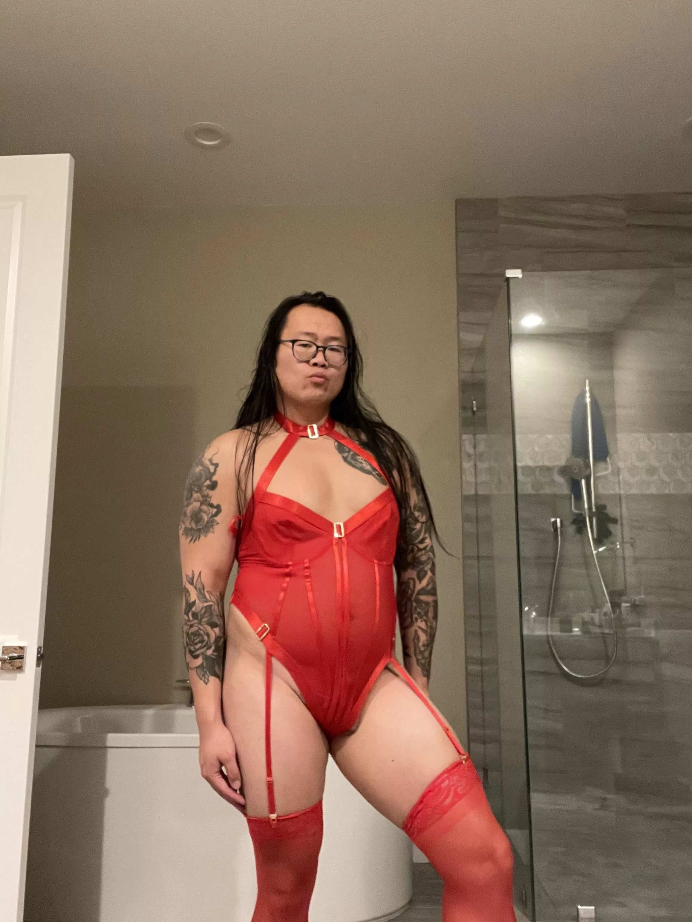 new red lingerie :)