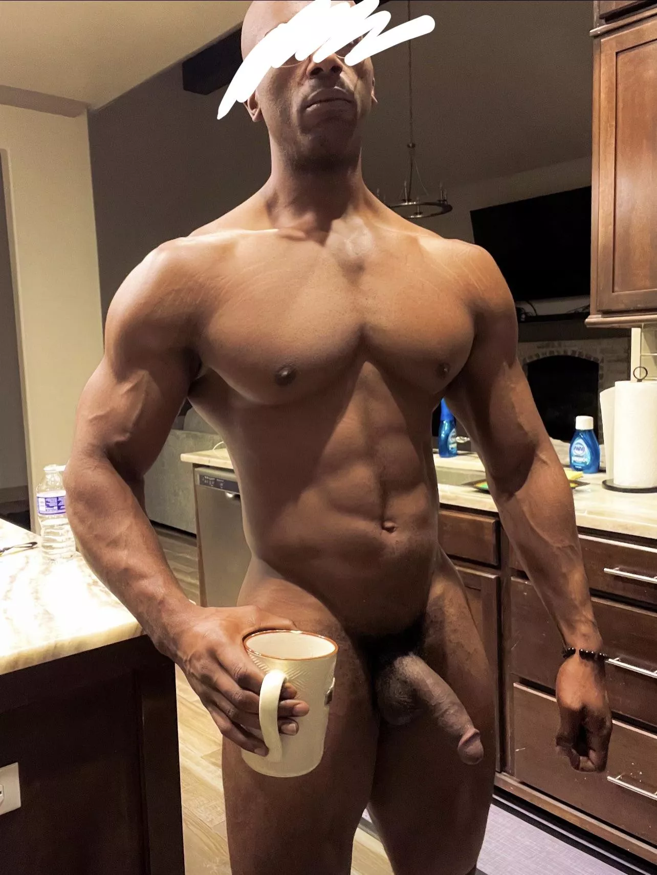 POV: you’re my house guest and catch me having coffee in the morning