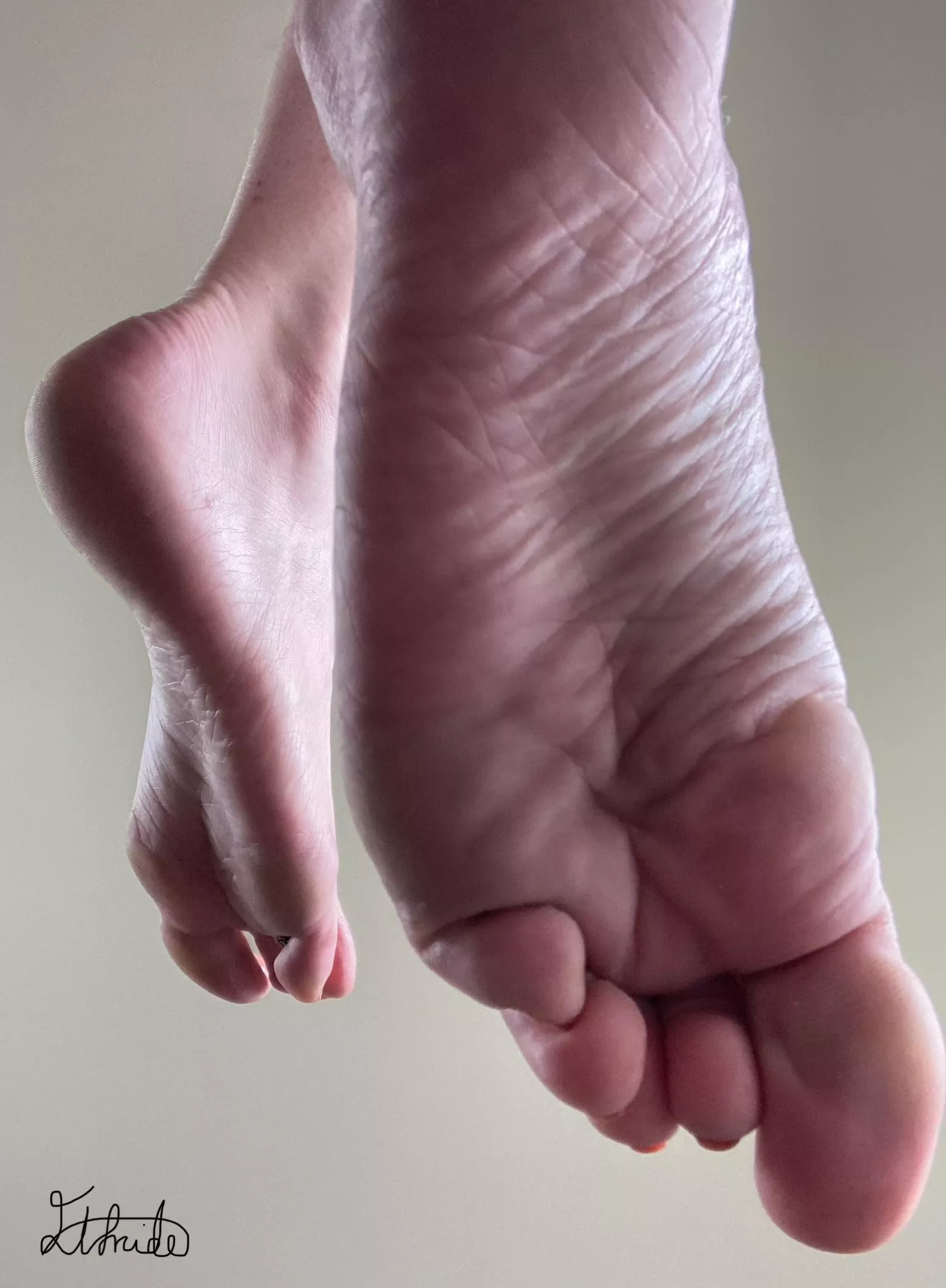 Scrunched soles
