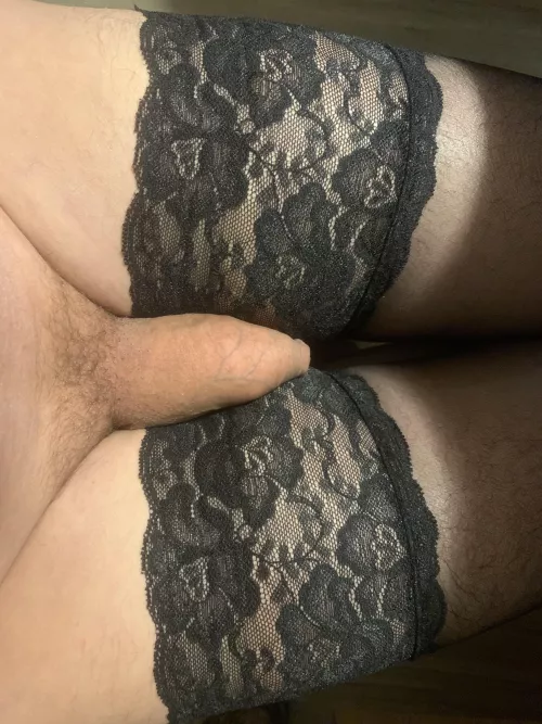 So pleased with my new stockings, what do you think?