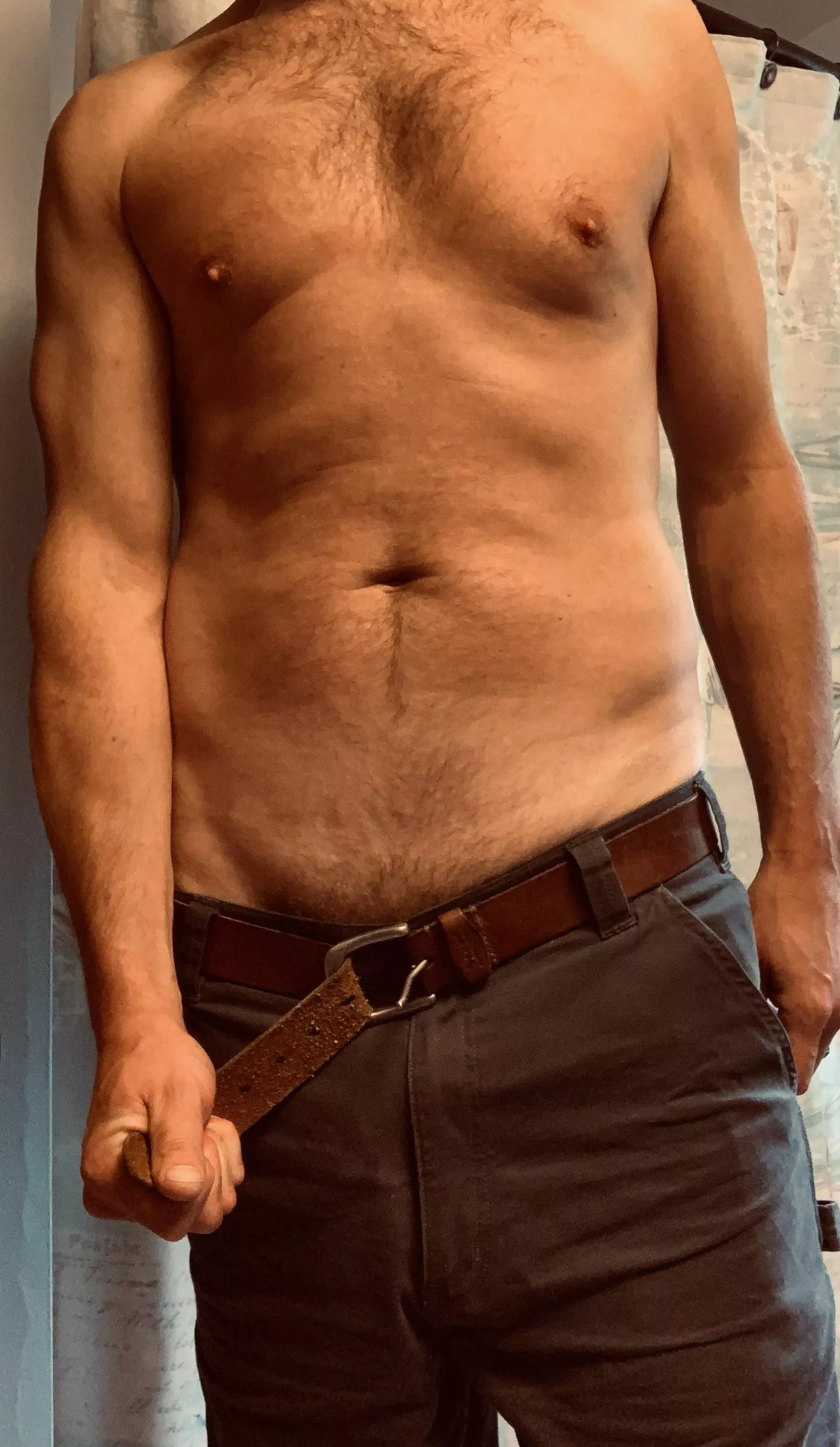 The feel of leather.