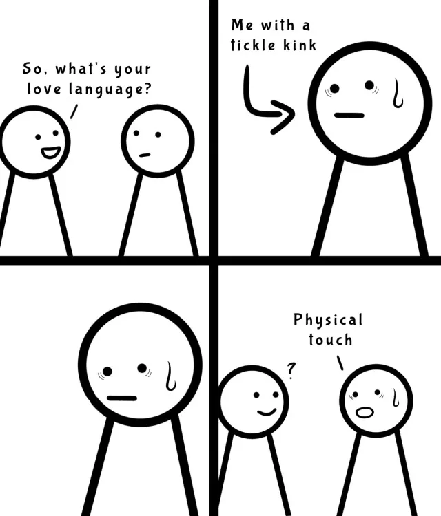 When you mentioned your love language on dating apps